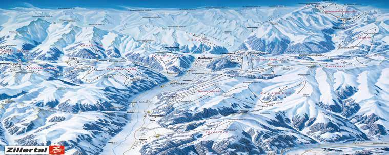 SPA ZILLERTAL ski safari - ponad 640 km tras Elegancki hotel, urządzony w stylu tyrolskim, położony w centrum miejscowości, ok.