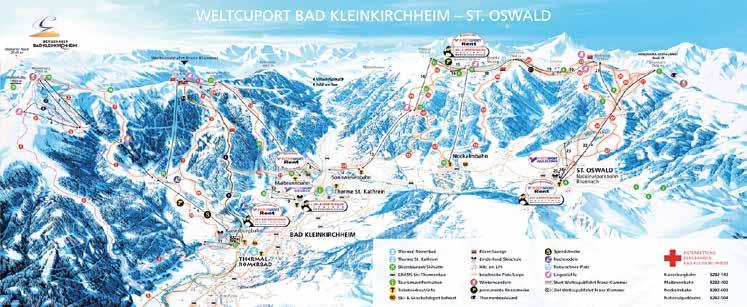 Do dyspozycji gości: recepcja, bar, restauracja, sejf, narciarnia, bogate centrum SPA, basen, sauna, łaźnia parowa, solarium, whirpool, sala fitness, masaże, zabiegi kosmetyczne, tenis