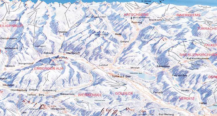 KARYNTIA ski safari z lodowcem Mölltaler Ski safari - Karyntia 3.