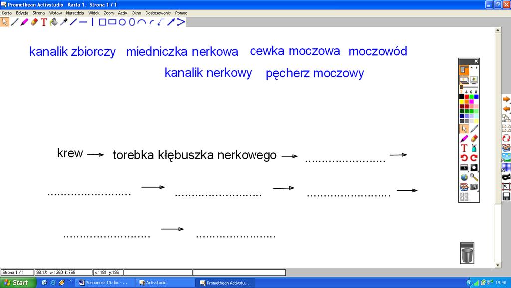 uzupełniają schemat ilustrujący