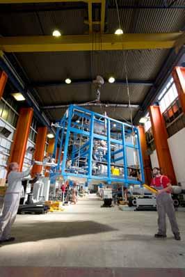 500 m 2 powierzchni w Meinerzhagen produkowane są również urządzenia wyłącznie pod konkretne procesy technologiczne, w zakresie temperatur od -40 C bis +400 C, opracowane wspólnie z klientami pod ich