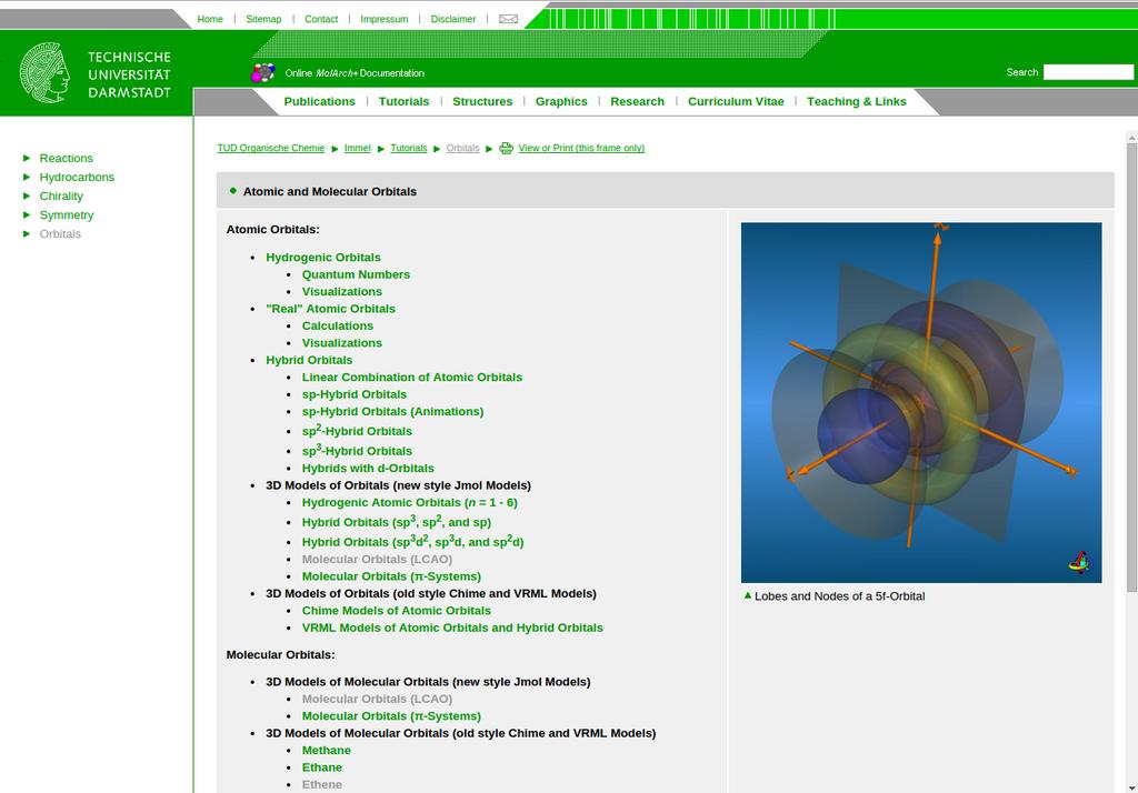 Podsumowanie orbital molekularny konstruowany z orbitali atomowych jako (tyle uzyskanych orbitali molekularnych, ile wykorzystano orbitali atomowych)