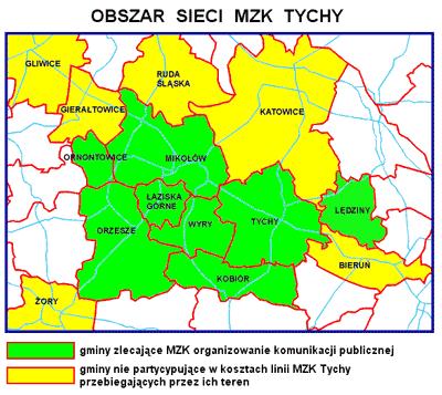 MZK Tychy został utworzony w 1996 roku na mocy Uchwały nr 372 Rady Miasta Tychy z dnia 12 września 1996 roku.