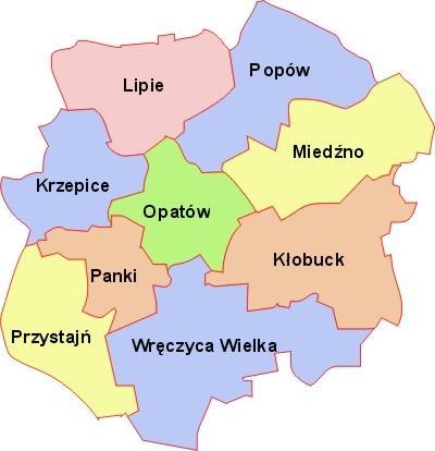 Miasto Kłobuck jest siedzibą władz gminy, która obejmuje 10 sołectw: Kamyk, Łobodno, Biała, Lgota, Gruszewnia, Libidza, Nowa Wieś, Borowianka, Kopiec, Rybno oraz 5 sołectw w obrębie granic