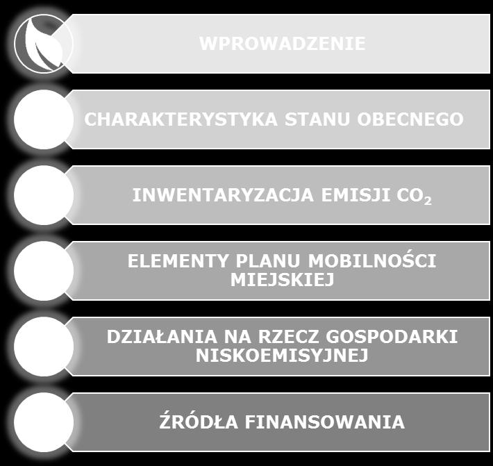 Większość z tych działań to zadania inwestycyjne polegające na: termomodernizacji budynków użyteczności publicznej, instalacji kolektorów słonecznych, wymianie oświetlenia ulicznego na