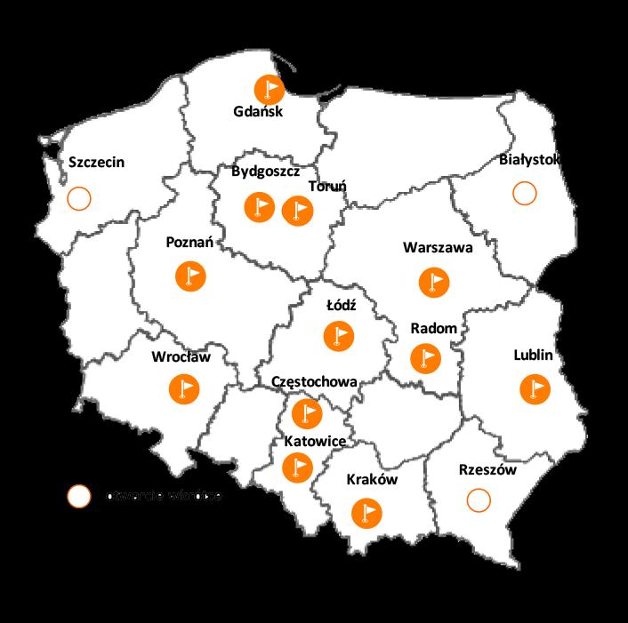 O GRUPIE MZURI Mzuri jest największą w Polsce firmą zarządzającą najmem i jedyną, która łączy kompleksowo inwestycje i zarządzanie najmem.