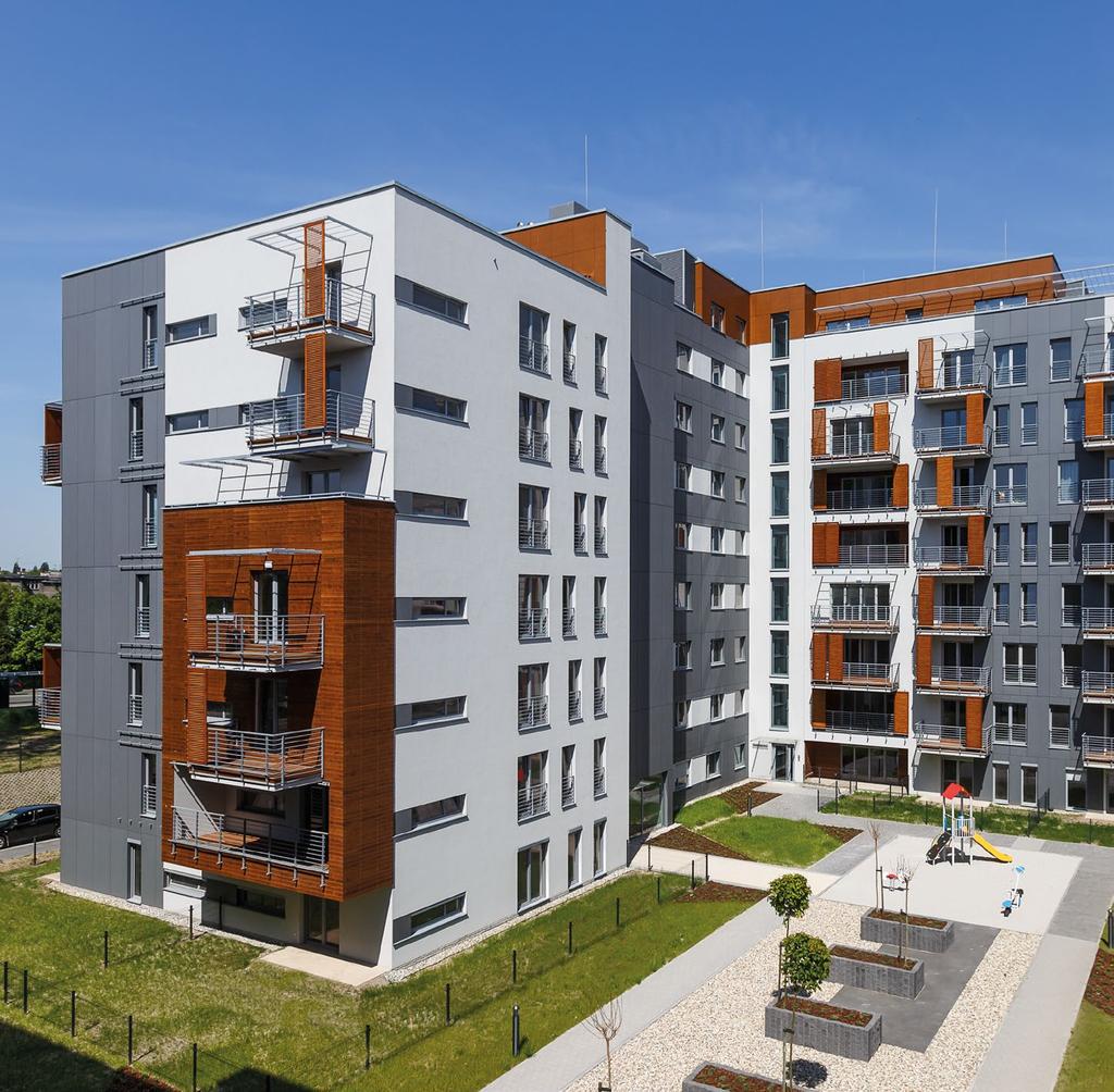 www.francuskapark.pl ATAL Francuska Park I W pierwszym etapie ATAL Francuska Park wybudowane zostały trzy budynki z 235 lokalami mieszkalnymi o metrażach od 30 do 124 i zróżnicowanych układach.