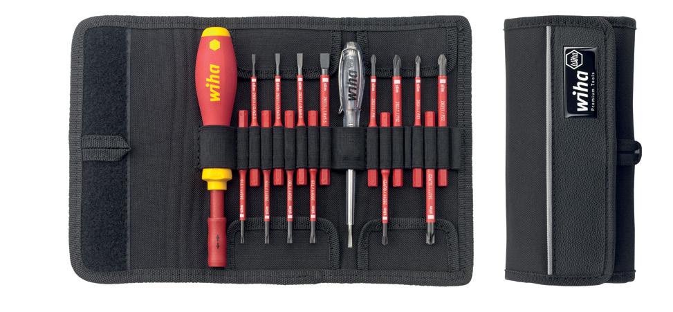 www.wiha.com Bity standardowe FlipSelector, TORX, 13 cz. Gdzie stosować: niezastąpione w przemyśle i rzemiośle Uniwersalność: 13 bitów TORX wysokiej jakości w sprawdzonej i trwałej kasetce.