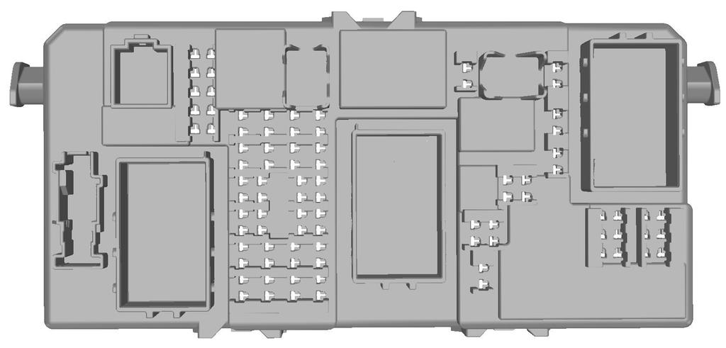 Bezpieczniki Bezpiecznik 34 35 36 Prąd [A] 10 10 10 Obwód zabezpieczany Wtryskiwacze, przetworniki zapłonu Moduł PCM, zawory, zawory elektromagnetyczne Moduł PCM Skrzynka bezpieczników wnętrza