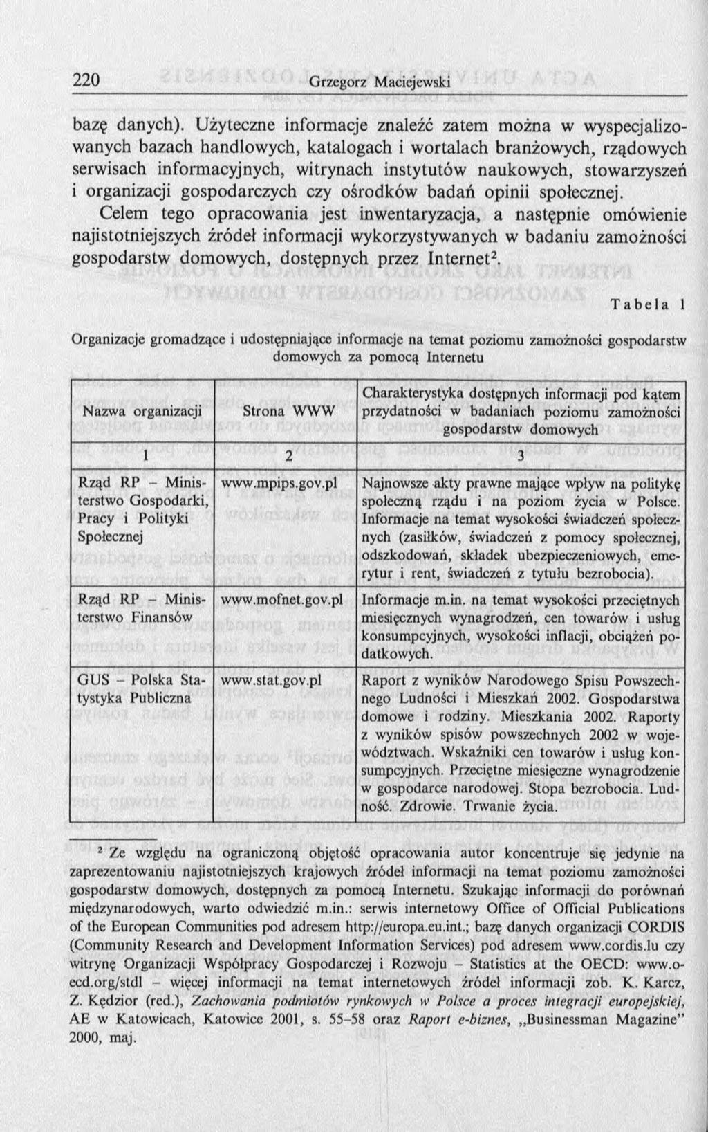 bazę danych).