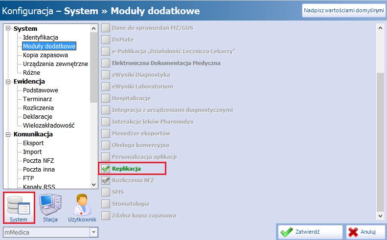 Rozpoczęcie pracy z modułem Rozdział Rozpoczęcie pracy z modułem 1 Aby rozpocząć pracę z modułem Replikacji należy: dokonać zakupu modułu na stronie Centrum Zarządzania Licencjami pobrać nowy klucz