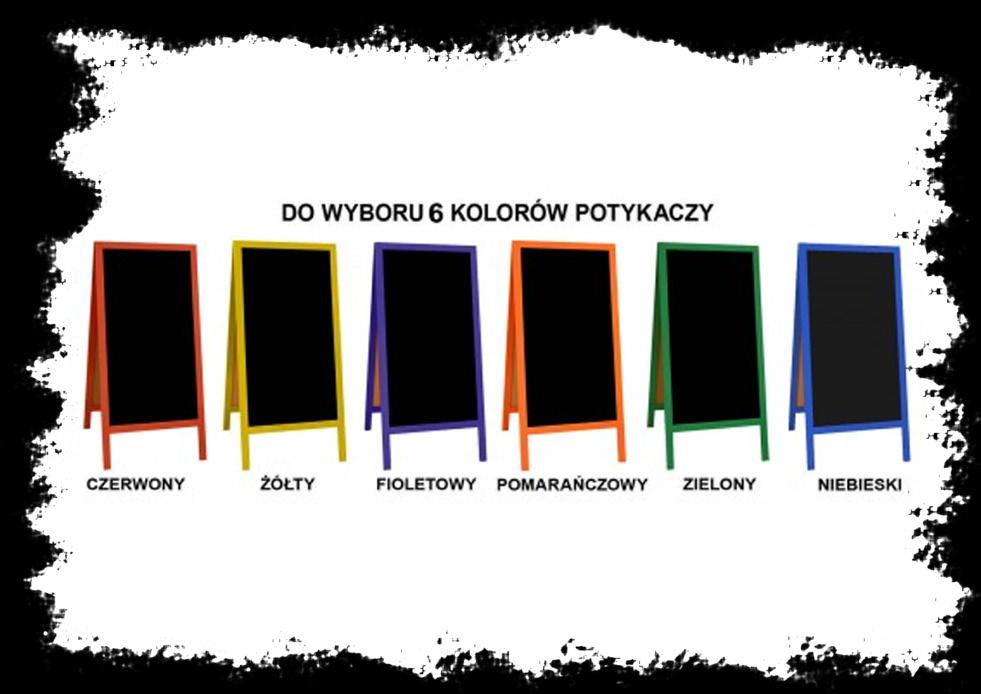 Potykacz dwustronny drewniany 61x118 cm Potykacz reklamowy dwustronny o wymiarach 61x118 cm wykonany z drewna w kolorze brązowym.