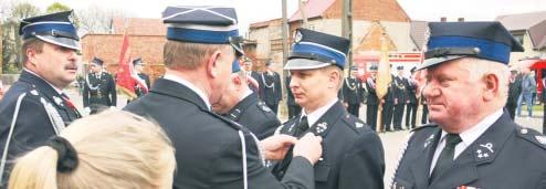 Naczelnik Wilaszek scharakteryzowa³ cele i zadania organizacji, a sekretarz W³aziñski przeczyta³ statut Ochotniczej Stra y Po arnej.