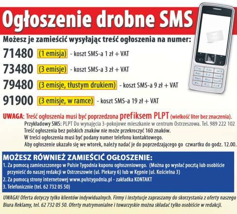 16 OG OSZENIA DROBNE Twój Puls Tygodnia wtorek - 16 maja 2017 r. Sprzedam Fiata Ulysse 2.0 LPG, 1997 r., 6-osobowy, op³aty aktualne, wspomaganie, klimatyzacja, el.