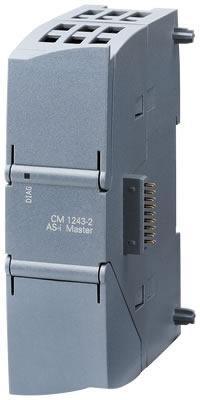 The module operates as a PROFIBUS master. 3 CM1243-2 communications module for connection of S7-1200 to AS-i bus CO3713-8P 1 The S7-1200 is equipped with a PROFINET port.