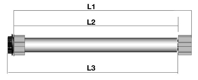 W przypadku rur okràg ych: nap d wsunàç w taki sposób, aby krzywka adaptera pasowa a do wyci cia w rurze (patrz: rysunek na stronie 2).