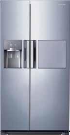 : 177 cm TWIN Cooling System No Frost System Multi Flow Dystrybutor wody Kostkarka automatyczna w zamrażalniku Wewnętrzny panel sterowania Mechanizm