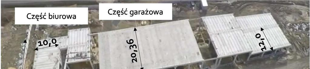 774 Przyczyny uszkodzeń wznoszonego budynku o prefabrykowanej konstrukcji szkieletowej Usztywnienie konstrukcji stanowią żelbetowe ściany pionów komunikacyjnych i ściany w postaci, skrępowanych