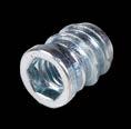 INSERT NUTS / MUFY DO DREWNA SCREW IN INSERTS with coar MUFY WKRĘCANE z kołnierzem INSERT NUTS / MUFY DO DREWNA SCREW IN INSERTS with coar MUFY WKRĘCANE z kołnierzem [mm] iam [mm] s [mm] [mm] 13.