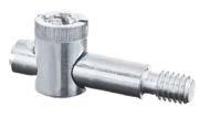 111 M6 22 17 11 DOUBLE DOWELS with stop O ring ZACZEPY PODWÓJNE z zabezpieczeniem 11.112 M6 18 14 9 11.113 M6 16 13 8 [mm] L [mm] L1 [mm] L2 [mm] 11.070.40 7 40 20 20 11.070.48 7 48 24 24 11.070.56 7 56 20 36 11.