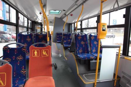 Autobus przejechał z centrum miasta do zajezdni Przedsiębiorstwa