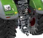 Ciągnik Fendt 1000 Vario umożliwia podłączenie do siedmiu sterujących zaworów hydraulicznych: sześciu z tyłu i jednego z przodu.