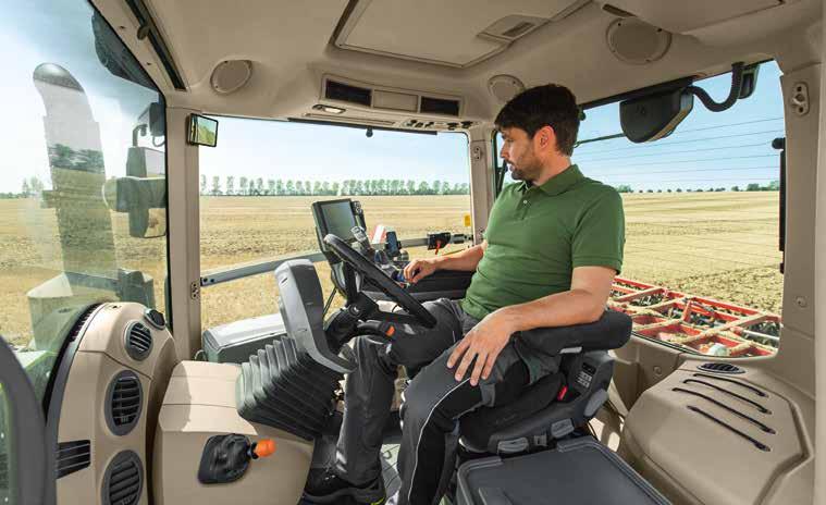 Rozejrzyj się po kabinie Fendt Life Cab i sprawdź, jak znakomitą oferuje widoczność. www.fendt.
