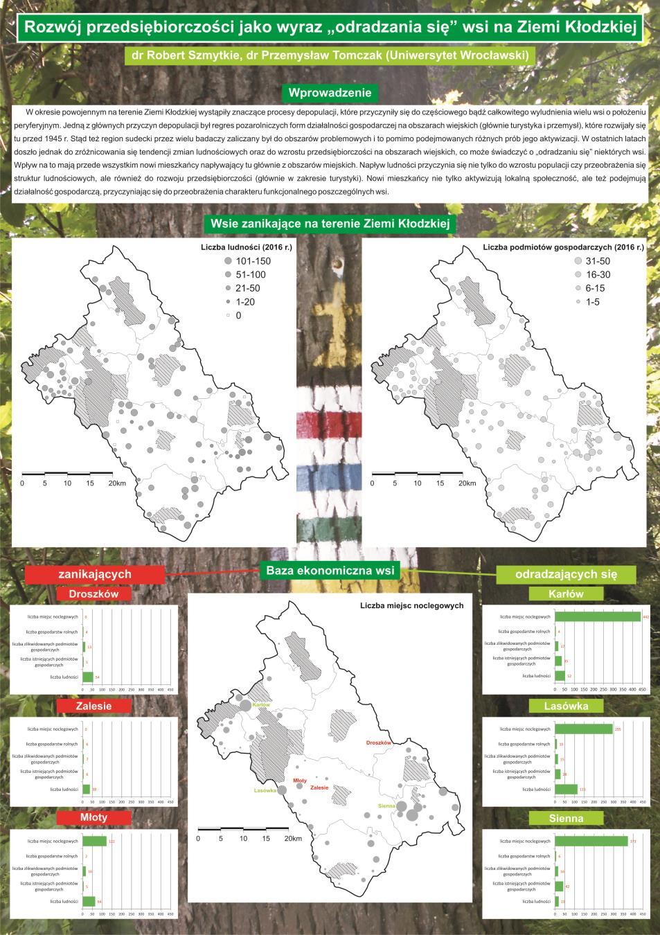 Zakład Geografii Społeczno-ekonomicznej W dniach 1 2 czerwca 2017 r. dr Robert Szmytkie i dr Przemysław Tomczak wzięli udział w XXXIII Seminarium Geografii Wsi pt. Odnowa i rewitalizacji wsi.