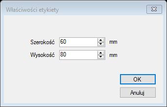 Tworzenie/usuwanie etykiet Po lewej stronie okna aplikacji znajduje się panel 20 slotów (1), w każdym z których może znajdować się etykieta. Jeśli slot jest pusty, posiada ikonę z plusem.