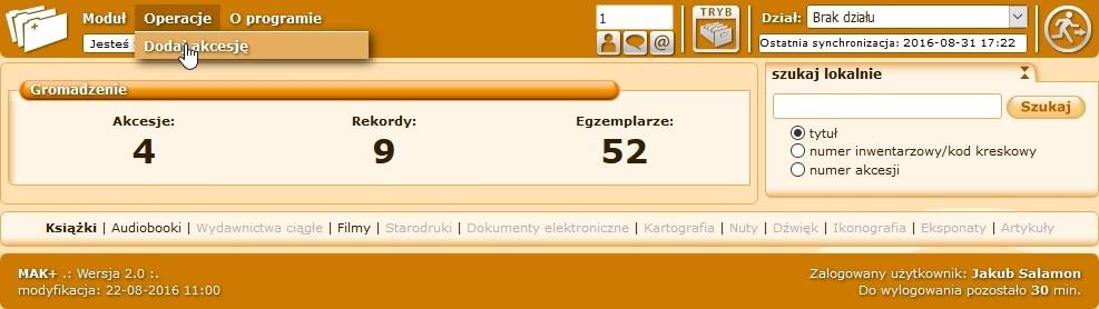 jako odpowiedź na zapotrzebowanie dużych bibliotek miejskich i wojewódzkich, które w swoich strukturach mają wyodrębnione działy gromadzenia zbiorów.