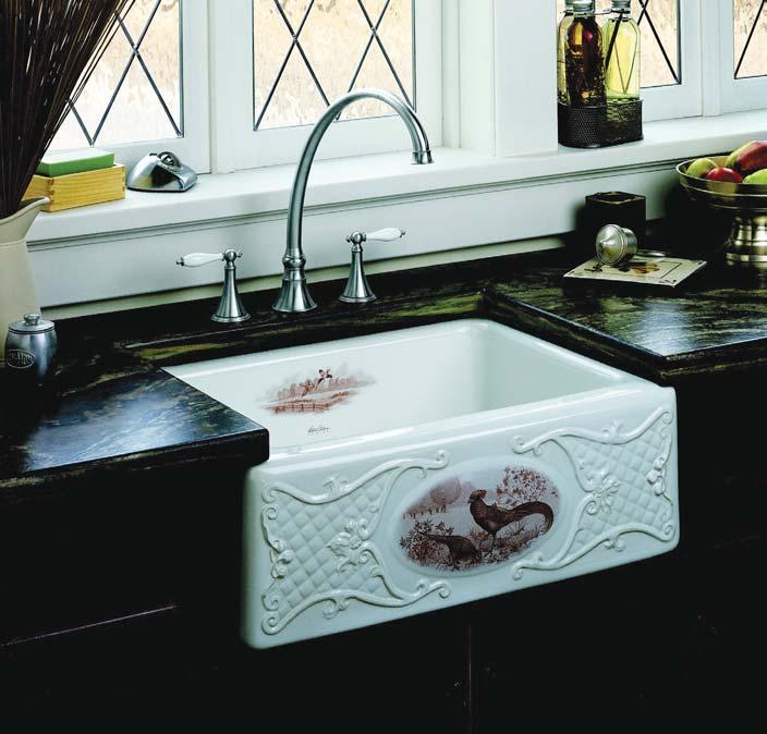 fot. Villeroy&Boch 10 fot. Kohler 11 UJÊCIE WODY Kupuj¹c dziœ zlewozmywak, wybieramy spoœród kilku rozmiarów, kilkudziesiêciu kszta³tów i ró nych materia³ów.