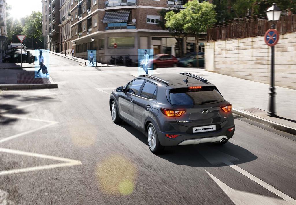 Elektroniczna intuicja Zaawansowane systemy Drive Wise nowej Kia Stonic sprawiają, że prowadzenie to czysta przyjemność.