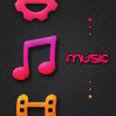 3.1 Music (Muzyka) W menu głównym wybierz menu Music (muzyka) przez krótkie wciśnięcie przycisku /, następnie otwórz menu odtwarzania przez krótkie wciśnięcie przycisku.