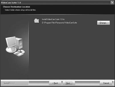 W czasie instalowania oprogramowania nie wykonuj żadnej innej operacji na komputerze. Dla Windows Vista: Jeżeli pojawi się dialog [User Account Control], kliknij [Continue].