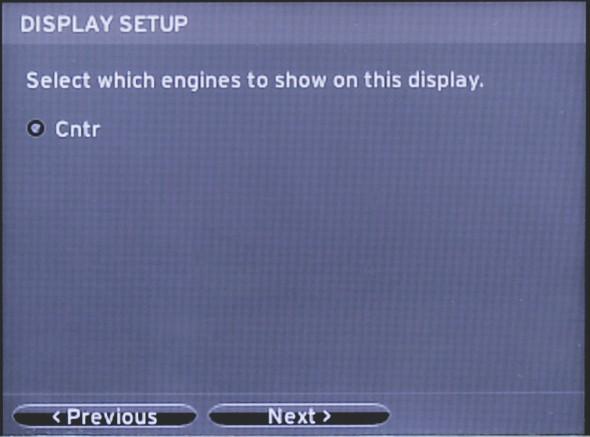- Scroll br (Psek przewijni) b c d 56795 2. Przewinąć w dół w celu zkończeni wyboru n ekrnie Engine Setup (Konfigurcj silnik).