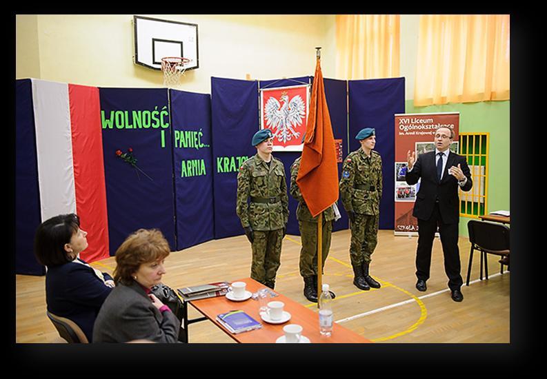 Wystąpienie informacyjne Pana dra Pawła Juśko dotyczące procedur tworzenia w szkołach Klubów Historycznych im.