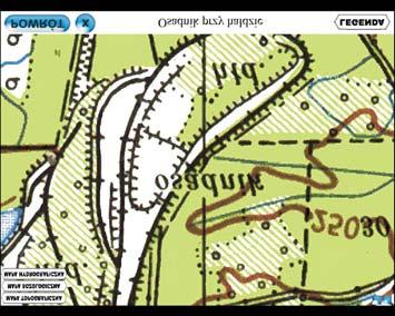 2.7. Przyk³ad wizualizacji zinwentaryzowanych depozytów mu³ów wêglowych mapa hydrograficzna ród³o: fot.