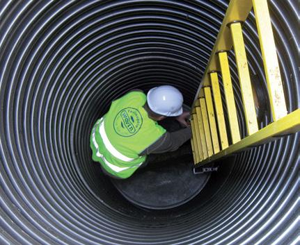 Tworzywowe systemy rur kanalizacyjnych Wavin i studzienki kanalizacyjne Tegra nigdy nie korodują. Są także łatwe do czyszczenia i inspekcji.