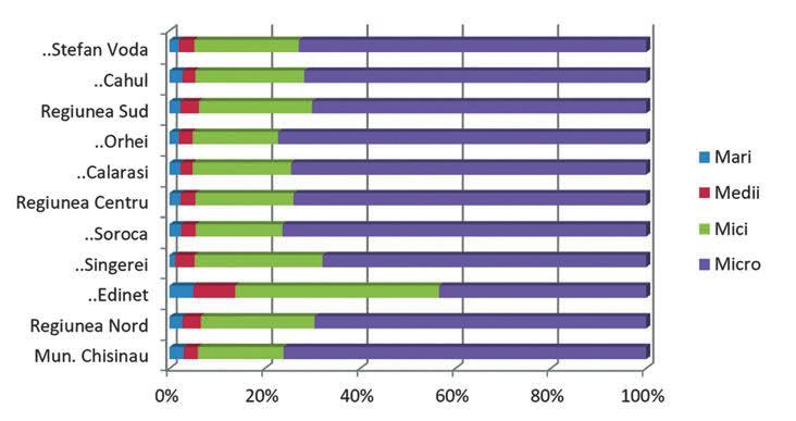 ANEXE Întreprinderile mici și mijlocii și microîntreprinderile din domeniul turismului rural În 2015 s-a păstrat structura întreprinderilor din ultimii 10 ani, adică predominarea covârșitoare a