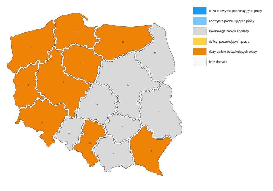 wskaźników nie osiągnął wymaganego poziomu. W 2015 i 2016 roku zawód elektryk został sklasyfikowany jako zawód deficytowy. 7 3.