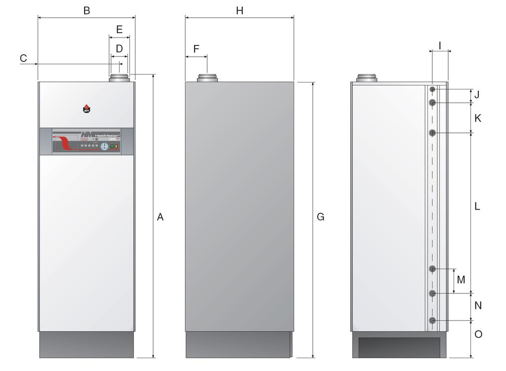 CHARAKTERYSTYKA TECHNICZNA WYDATKI CIEP EJ WODY Warunki pracy przy 90 0 C HM35TC HM85TC Wydatek szczytowy przy 40 0 C [ T=30 0 C] L/10 min 472 868 Wydatek szczytowy przy 40 0 C [ T=30 0 C] L/60 min