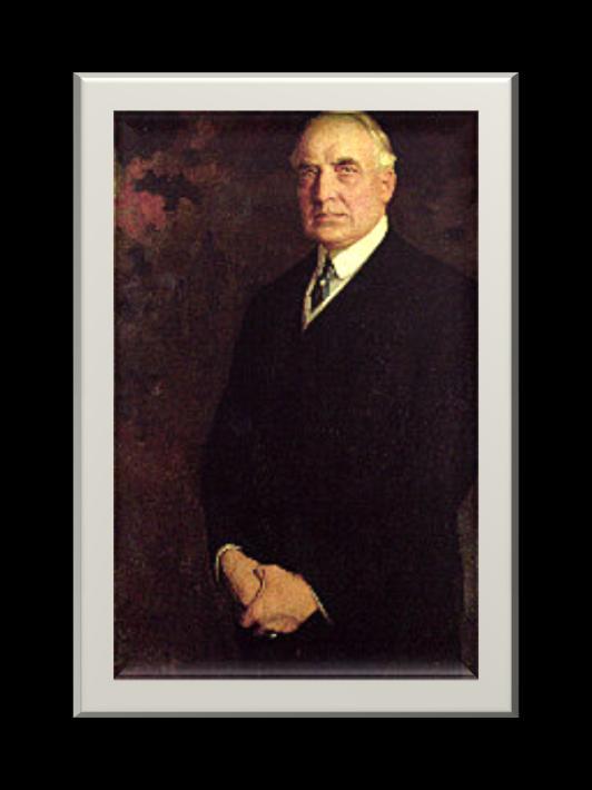 11. Warren Gamaliel Harding (1921 1923) 29 prezydent USA, Republikanin. Ur. 2 XI 1865 w Morrow County (Ohio). Inicjowany 28 VI 1901 w Marion Lodge Nr 70, w miejscowości Marion (Ohio).