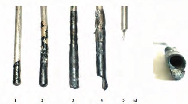 Prace IMŻ 1 (12) Numeryczna symulacja roztapiania drutów aluminiowych... 181 Tablica 1. Ważniejsze parametry termofizyczne dla wybranych temperatur zastosowane w obliczeniach symulacyjnych. Table 1.