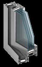 MB-86 to pierwszy na świecie system aluminiowych okien i drzwi, w którym zastosowany został aerożel - materiał o doskonałej izolacyjności termicznej.
