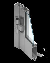 S Y S T E M MB-45 SYSTEMY OKIENNO-DRZWIOWE System służy do wykonywania nie wymagających izolacji termicznej elementów zabudowy wewnętrznej - różnych typów ścianek działowych, okien, drzwi w tym