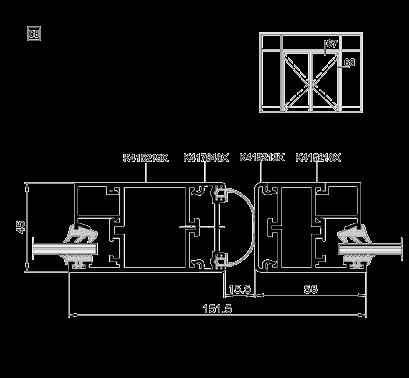 SYSTEMY OKIENNO-DRZWIOWE / MB-45 /