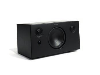 Poprzez dwa wejścia audio (3,5 mm stereo i RCA) można podłączyć dowolne urządzenie z wyjściem audio. Dla jeszcze intensywniejszego basu, możesz łatwo podłączyć aktywny subwoofer.