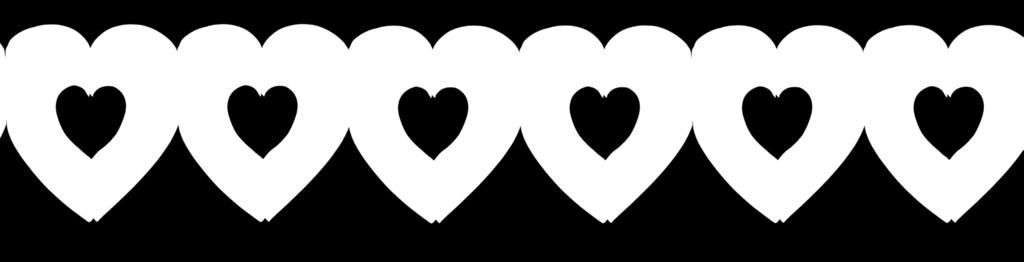PAPER GARLAND HEARTS 17X17X00 CM 1 ctn.