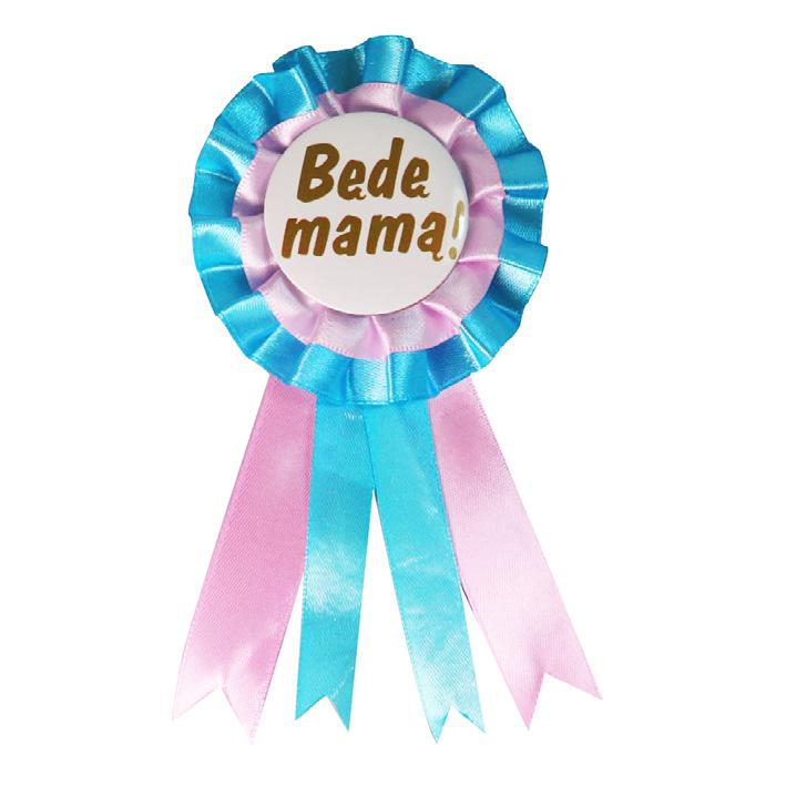 1 CH-SBMR 1 SZARFA "BĘDĘ MAMĄ" RÓŻOWA 1