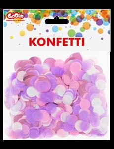 PAPER CONFETTI PINK AND GOLD CIRCLES, PA- PER CIRCLES: 1.